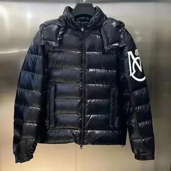 Moncler Puffer Jacket Logo Sleeve