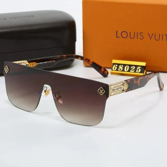 Louis Vuitton Shield Sunglasses Tortoiseshell Frame