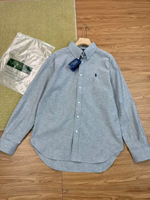 Polo Ralph Lauren Oxford Shirt Heather Grey