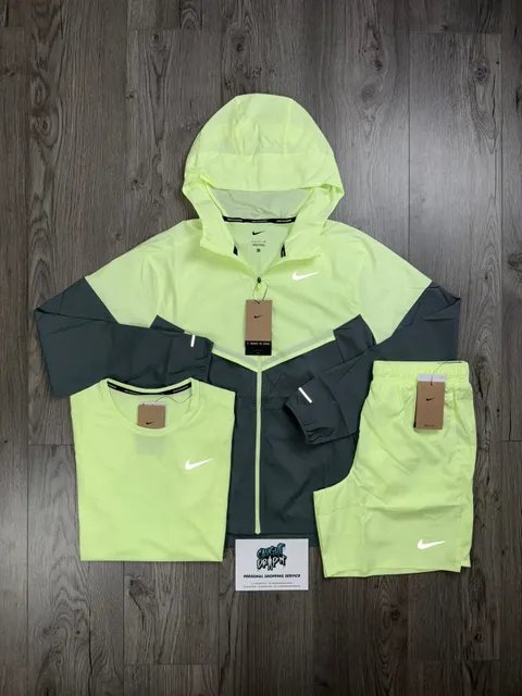 Nike Running Set Volt and Obsidian