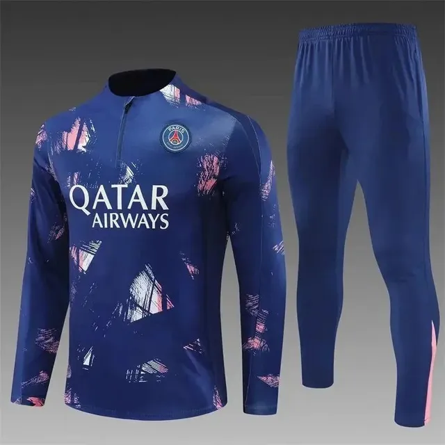 Paris Saint-Germain × Adidas Training Set Qatar Airways Print