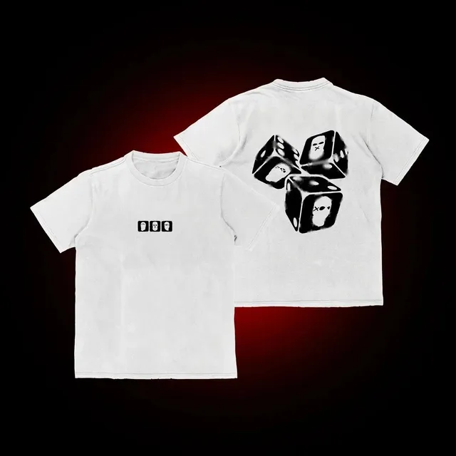 Omerta Dice T-Shirt Ghost Dice Print