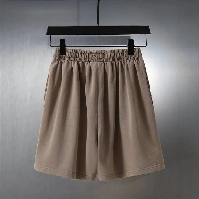 Elastic Waist Shorts Relaxed Fit