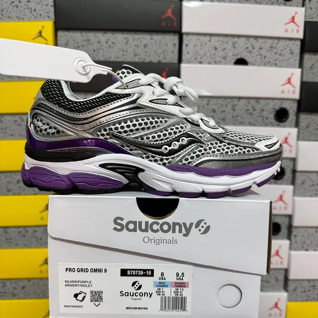 Saucony Pro Grid Omni 9 Silver/Purple