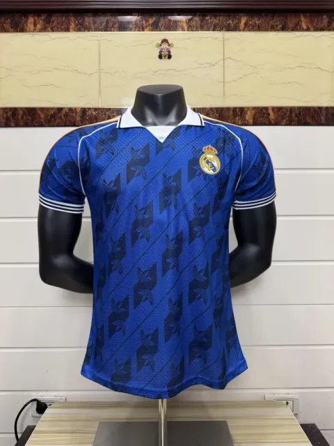 Adidas Real Madrid 1997-98 Away Jersey Diamond Pattern