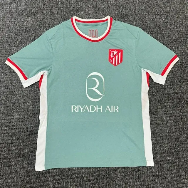 Atlético Madrid × Adidas Home Jersey Riyadh Air Sponsor