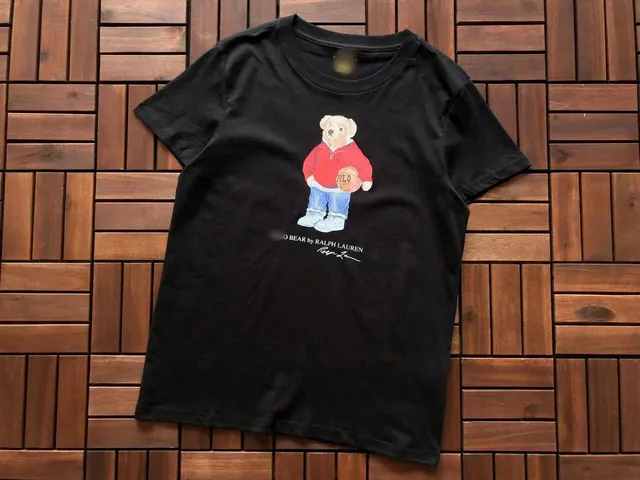 Polo Ralph Lauren Polo Bear Tee Black with Graphic