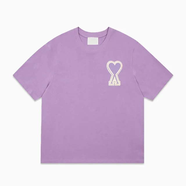 AMI Paris Logo T-Shirt Heart Logo