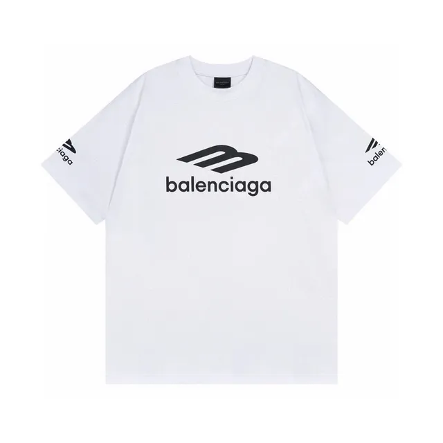 Balenciaga Logo T-Shirt Black Logo