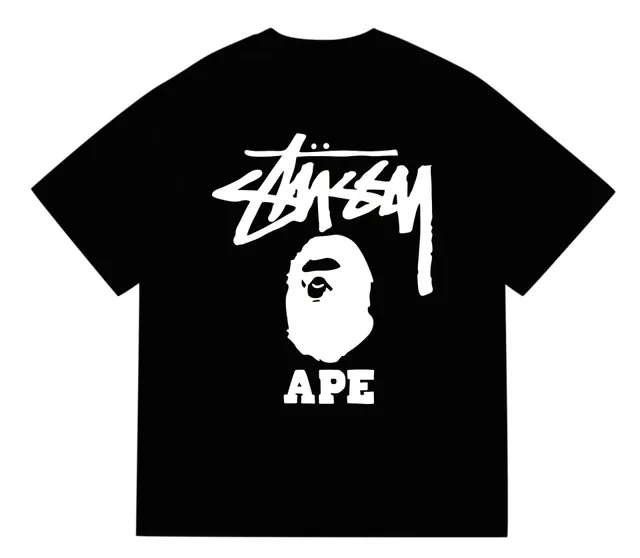 Stüssy Graphic Tee Stussy x Bape