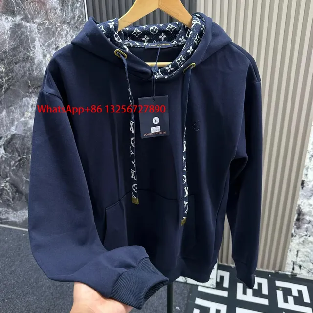 Louis Vuitton Hoodie Monogram Trim