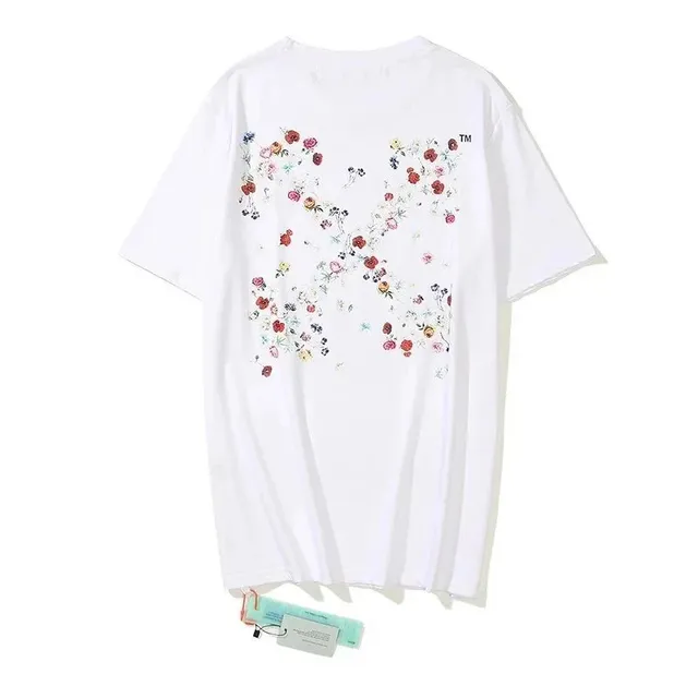 Off-White Floral Arrow Tee Floral Print