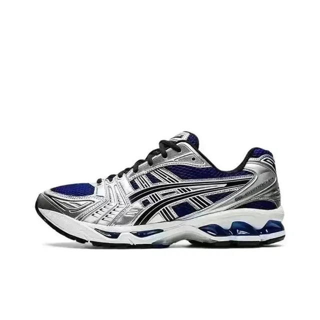 Asics Gel-Kayano 14 Silver and Navy