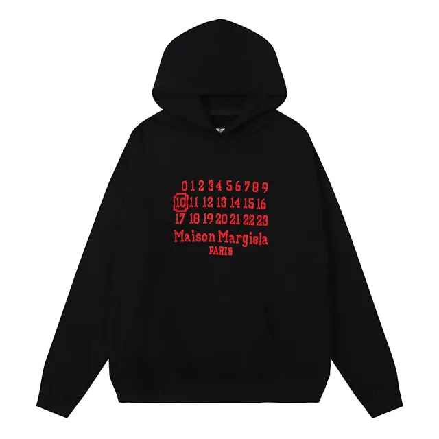 Maison Margiela Hoodie Number Print