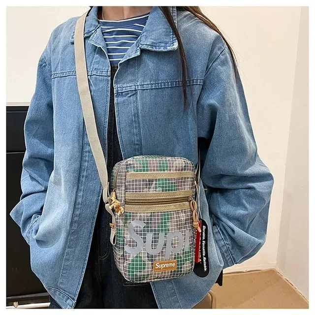 Supreme Shoulder Bag Checkered Grid