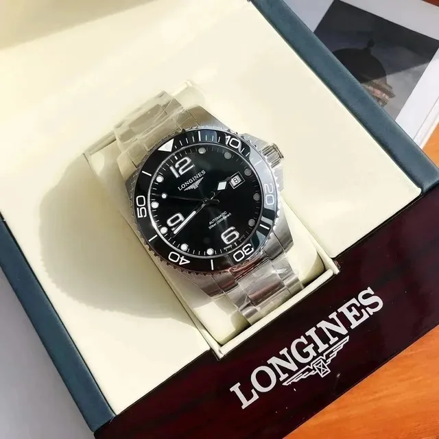 Longines Automatic Dive Watch Black Dial with Date