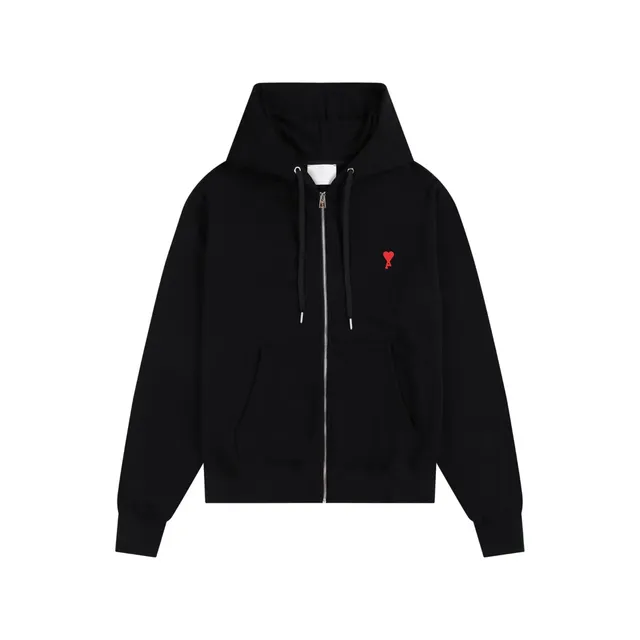 Black 403 small heart zipper design