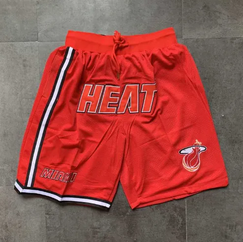 NBA Miami Heat Shorts Mesh Basketball Shorts