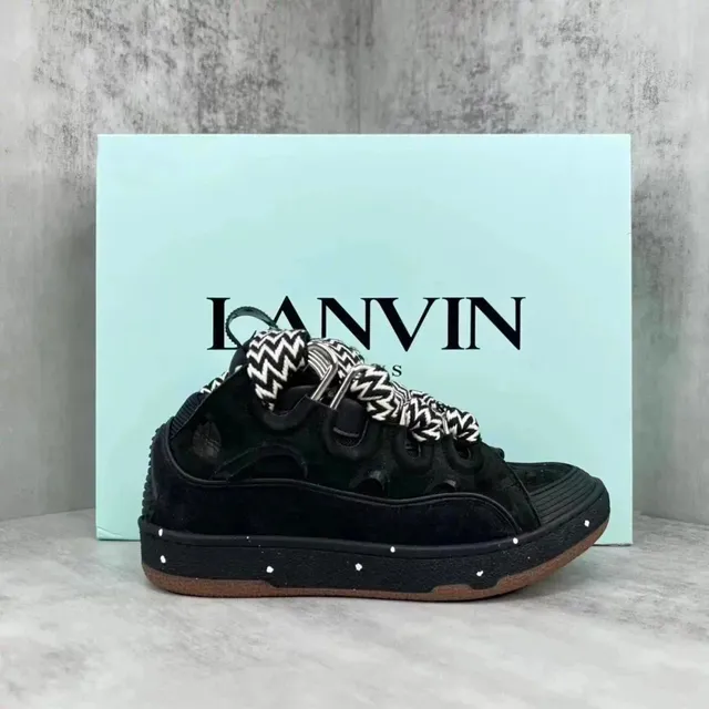 Lanvin Runner Sneaker Zigzag Lace