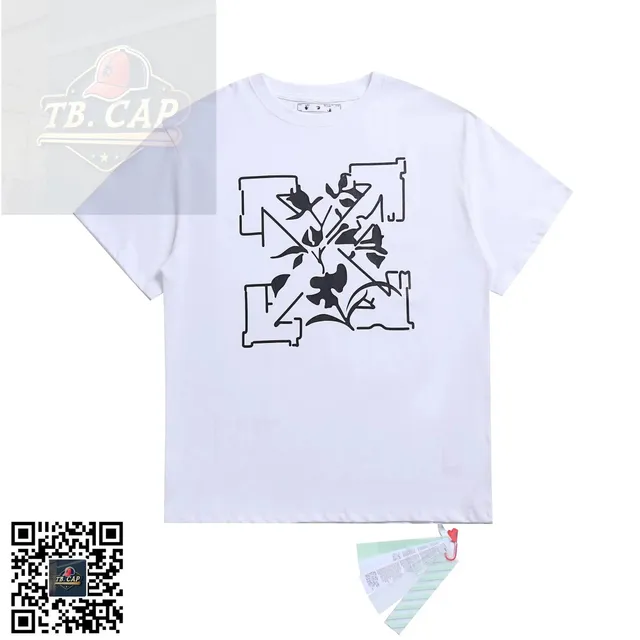 Off-White Arrow Floral Tee