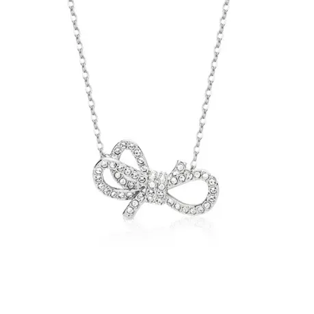 Tiffany & Co. Bow Pendant Pavé Diamond