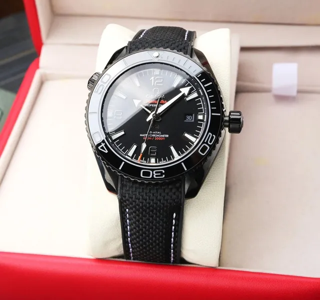 Omega Seamaster Planet Ocean Black Dial with Ceramic Bezel