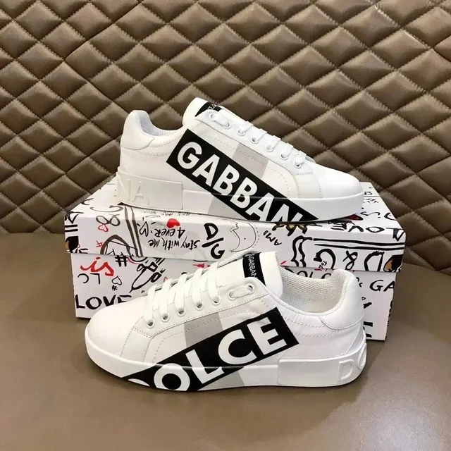 Dolce & Gabbana Logo Sneaker Diagonal Logo