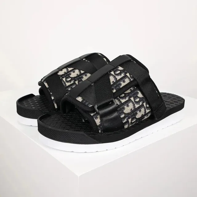 Dior B22 Slide Oblique Print