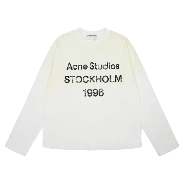Acne Studios Long-Sleeve Tee Stockholm 1996 Print