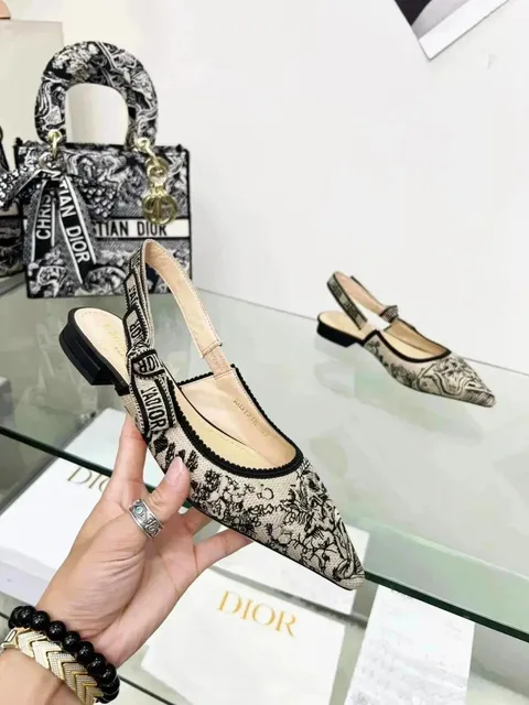 Dior heels Oblique Print