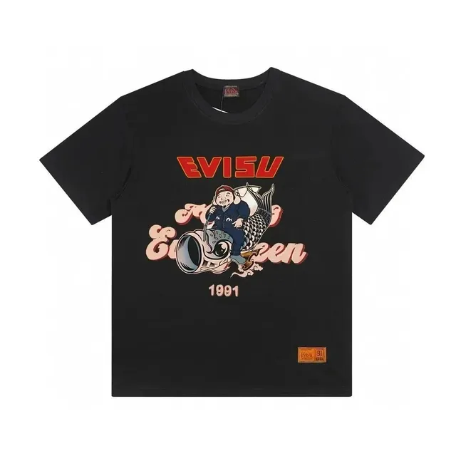 Evisu Graphic T-Shirt 1991 Koi Print