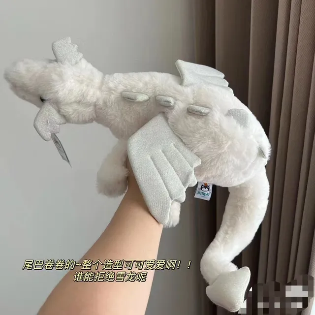 Jellycat Dragon Plush Snow Dragon