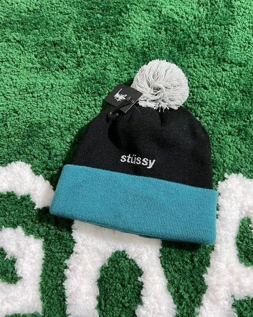 Stüssy Pom Pom Beanie Two-Tone