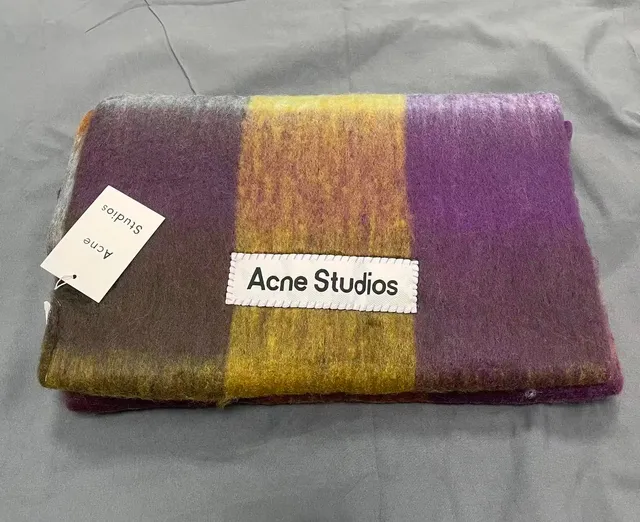 Acne Studios Scarf Block Stripe