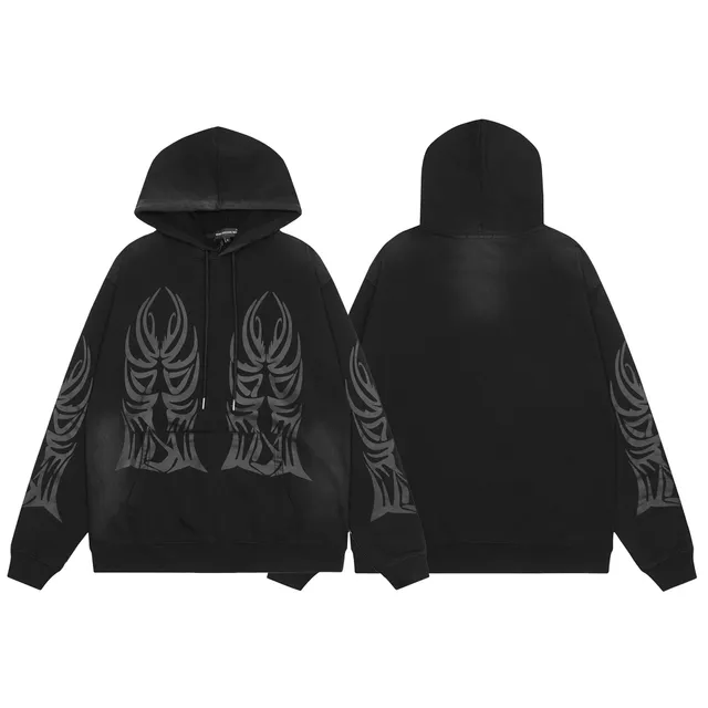 Who Decides War Hoodie Tribal Print