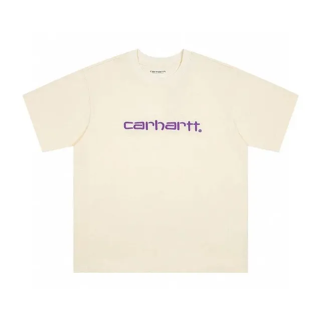 Carhartt Logo T-Shirt Purple Script