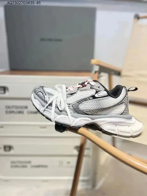 Balenciaga Triple S White Grey Black