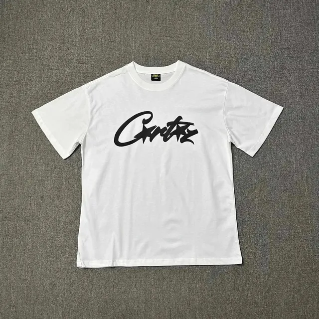 Corteiz Script Logo Tee Black Script