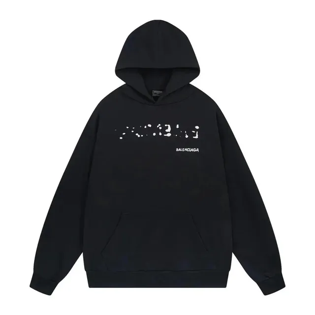 Balenciaga Hoodie Splatter Print