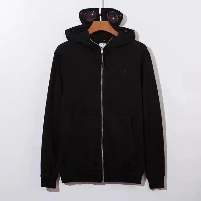 C.P. Company Goggle Hoodie Black
