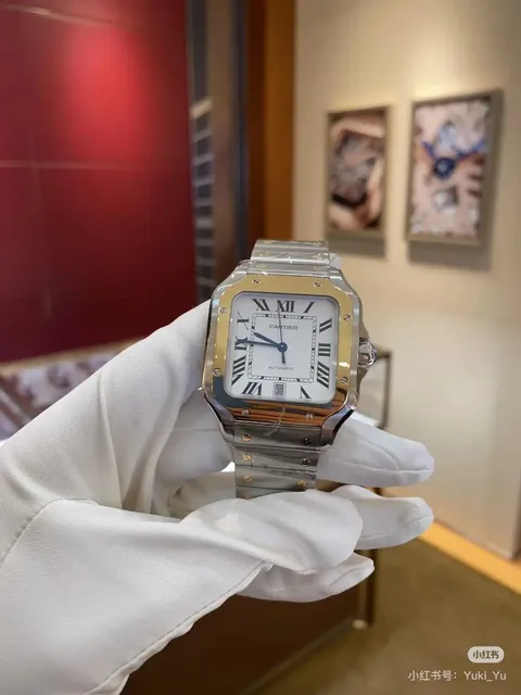 Santos de Cartier Two-Tone Automatic