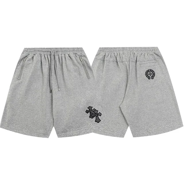 Chrome Hearts Cross Shorts Heather Grey