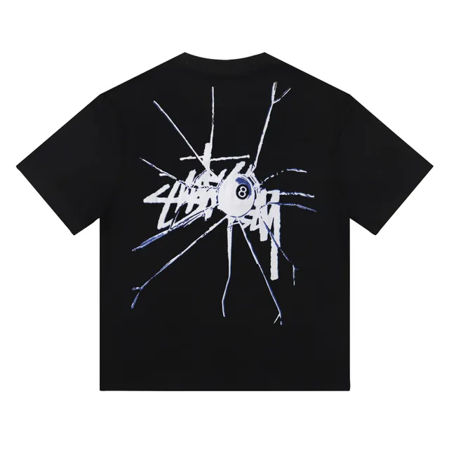 Stüssy Graphic Tee 8-Ball Shattered Print