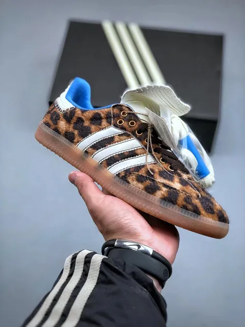Adidas Samba Leopard Print