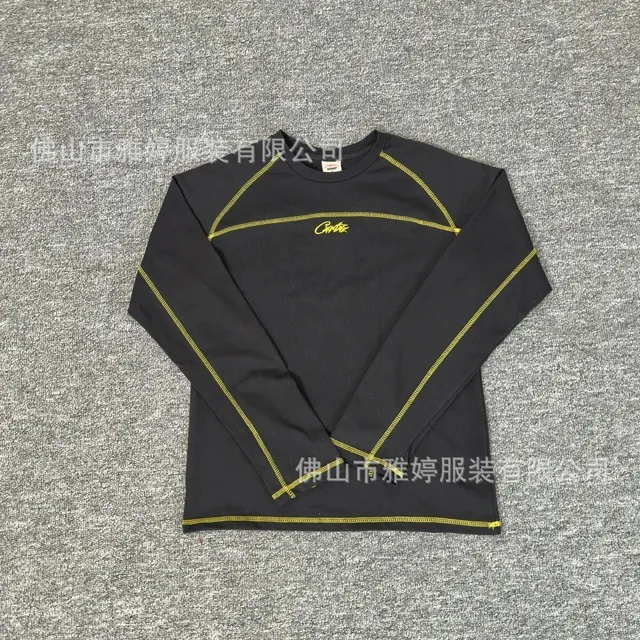 Corteiz Long-Sleeve Top Contrast Stitch