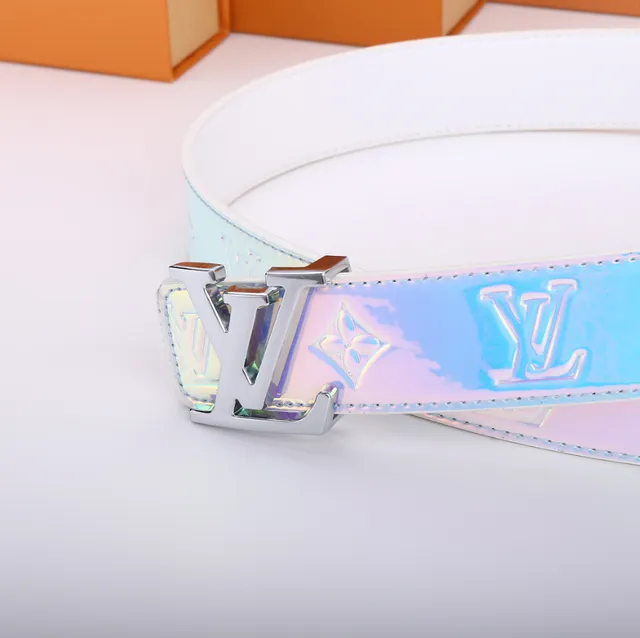 Louis Vuitton LV Belt Iridescent Monogram