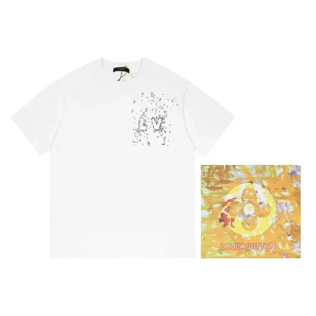 Louis Vuitton T-Shirt Painted Monogram