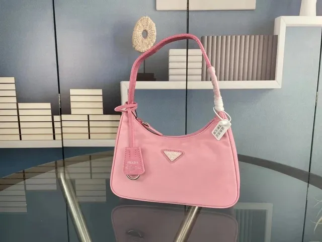 Prada Hobo Pink Nylon
