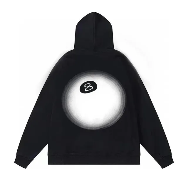 Stüssy Hoodie 8 Ball Print