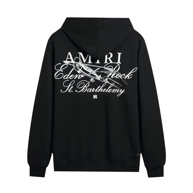 Amiri Hooded Sweatshirt Eden Rock St. Barthelemy Print